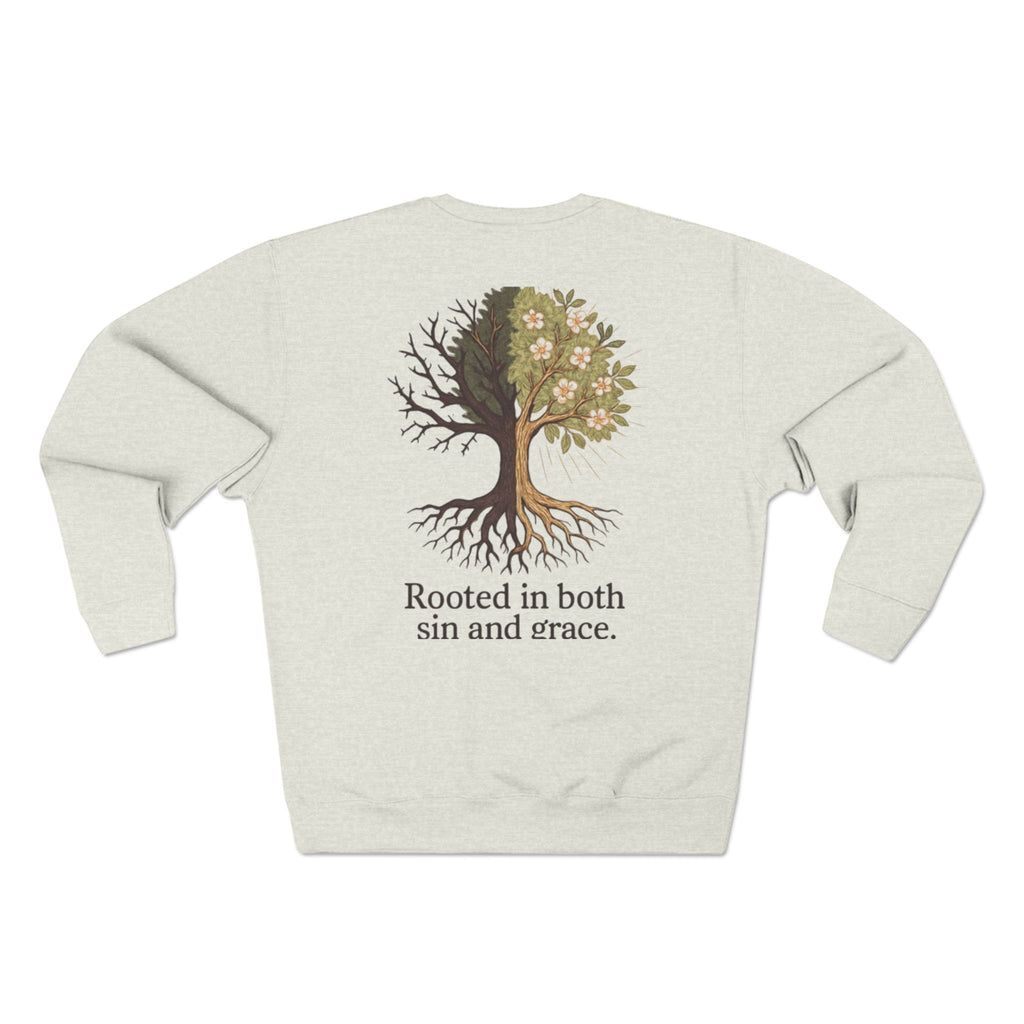 Law of Correspondence Sweatshirt — Rooted in Both Sin and Grace Christian Crewneck