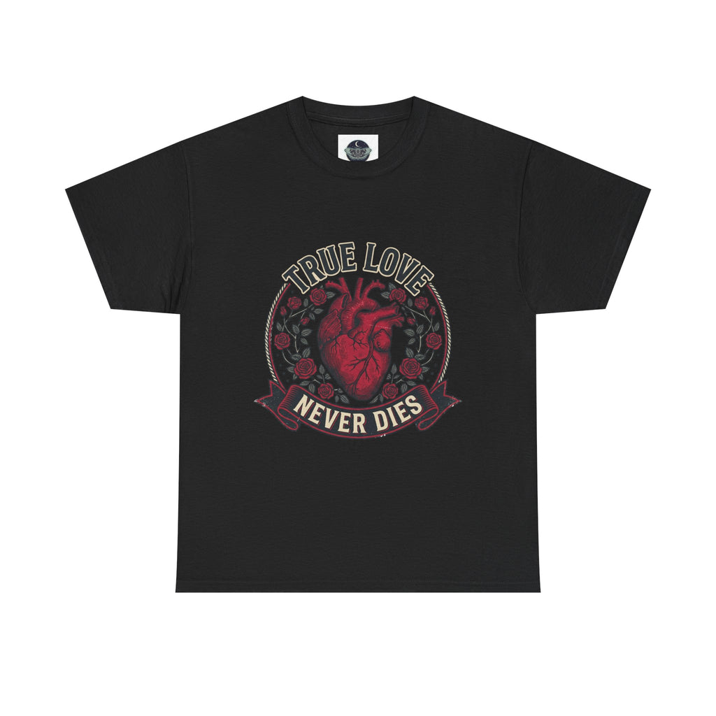 True Love Never Dies Tee — "Holding On Is So Much More Painful Than Letting Go" Vintage Graphic T-Shirt