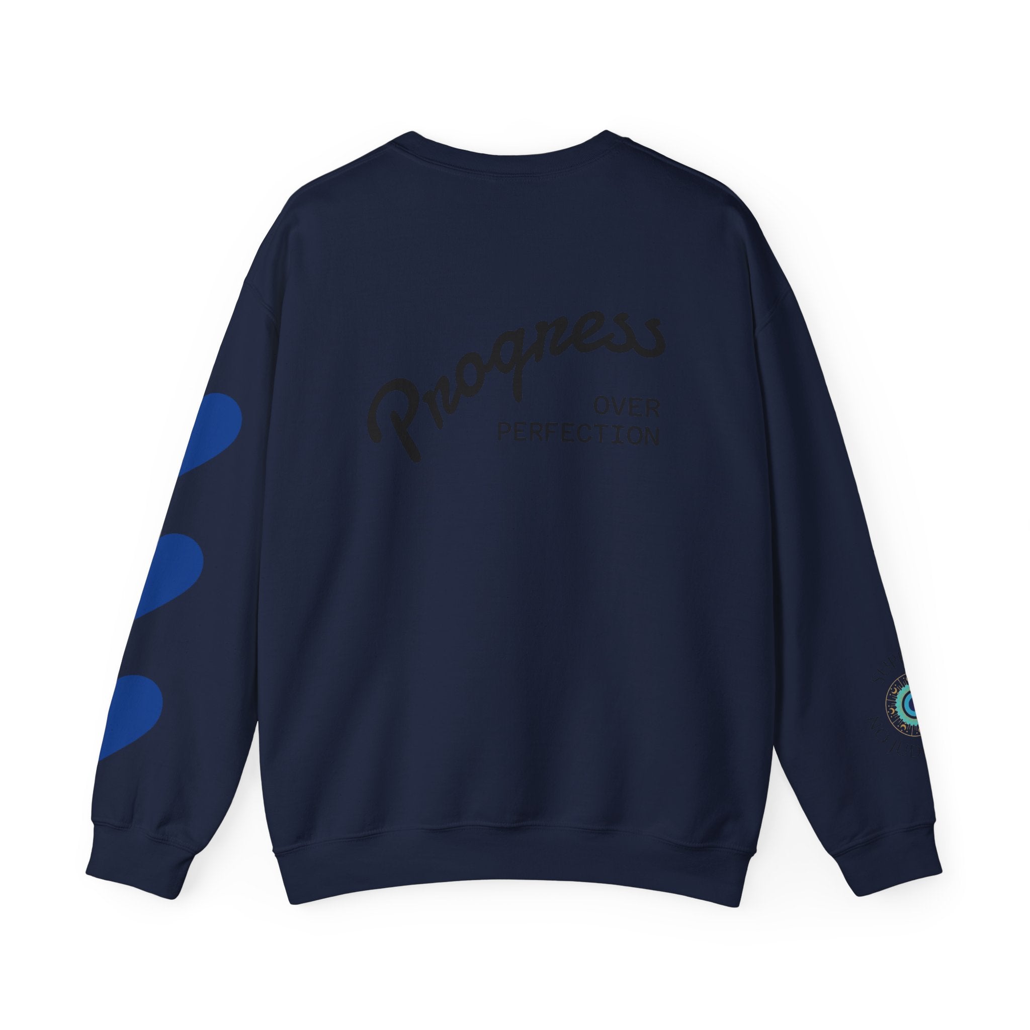 ABA Therapy Crewneck Sweatshirt – "Guiding Small Steps to Big Wins" | Progress Over Perfection