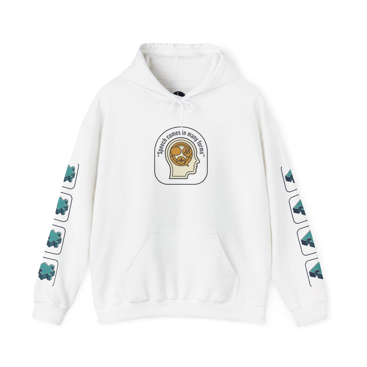 Autism Awareness Hoodie — "Just Listen" Communication Matters Sweatshirt