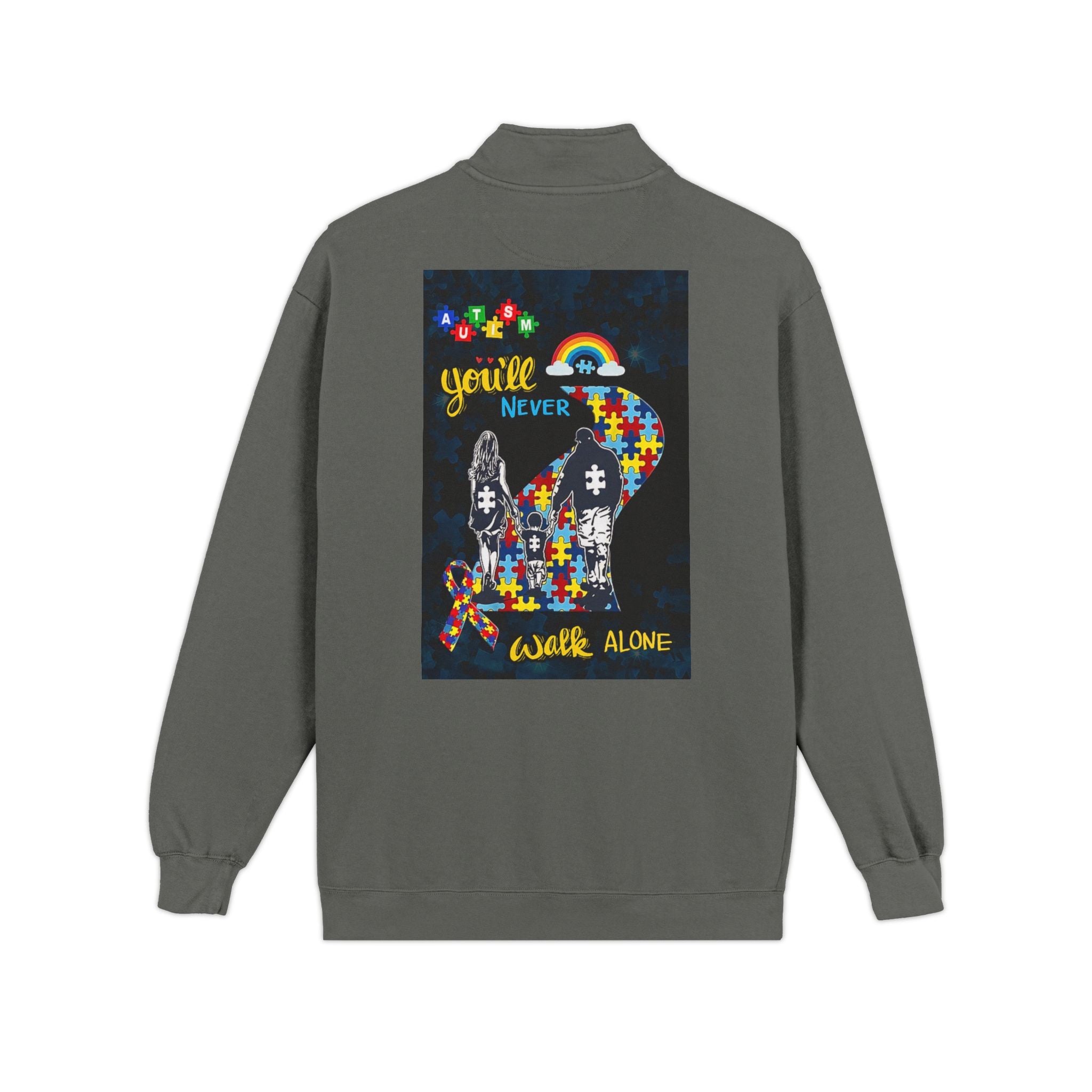 Unisex Adult Quarter-Zip Sweatshirt