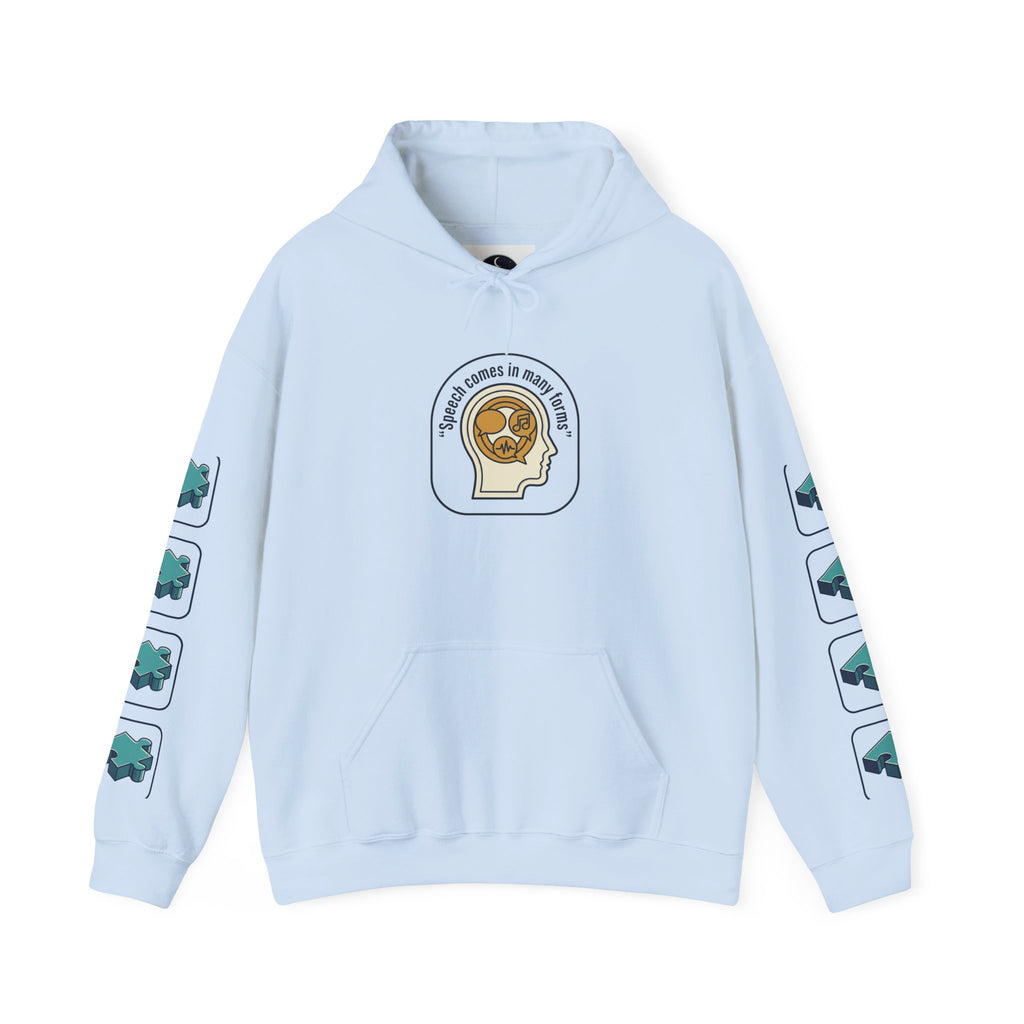 Autism Awareness Hoodie — "Just Listen" Communication Matters Sweatshirt