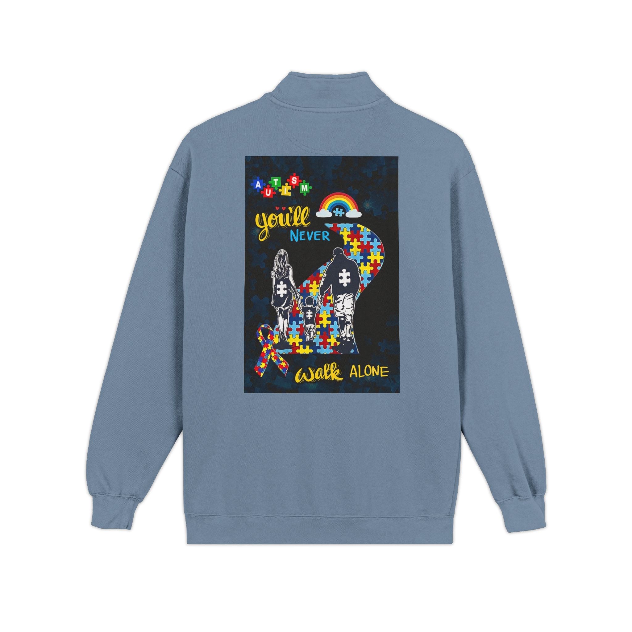 Unisex Adult Quarter-Zip Sweatshirt