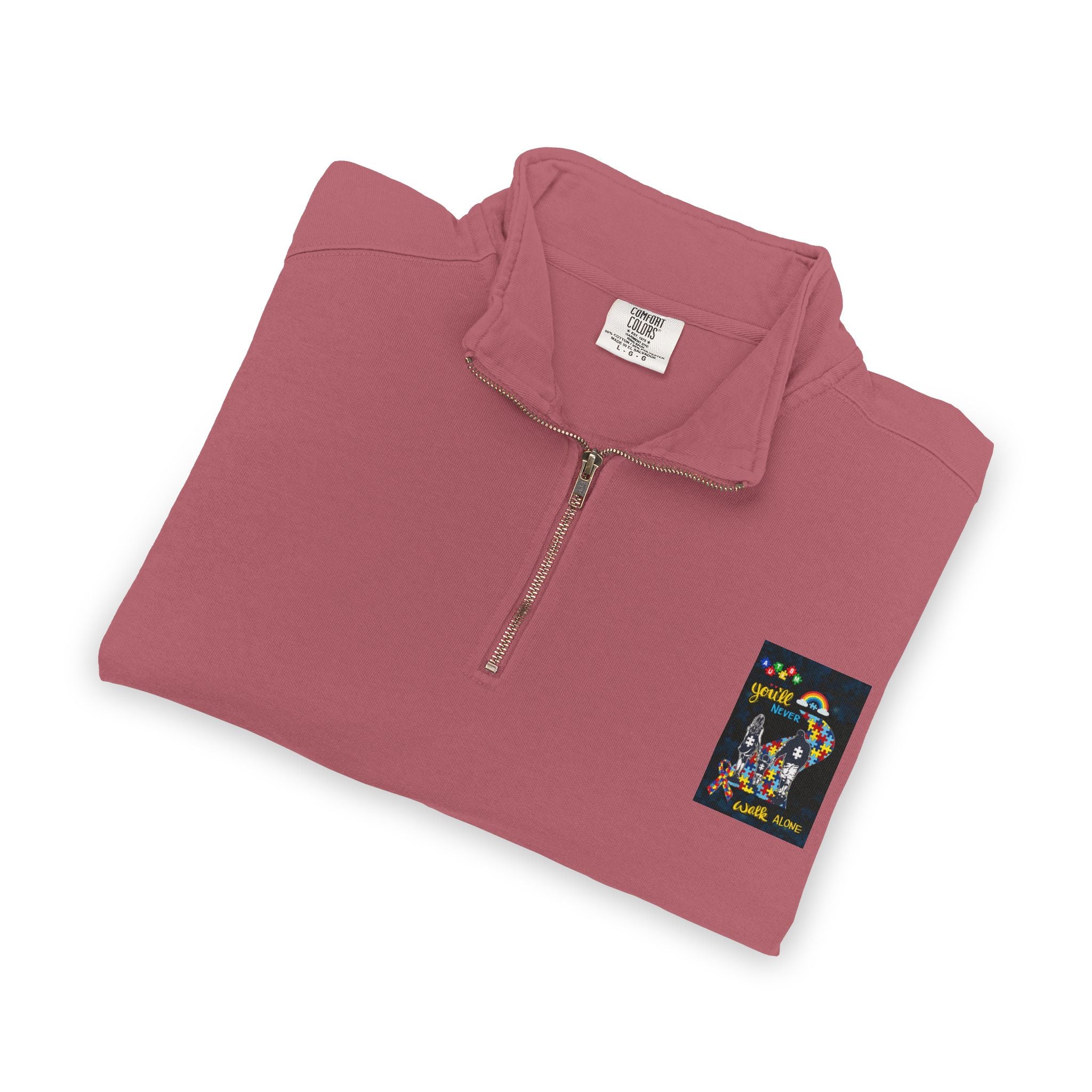 Unisex Adult Quarter-Zip Sweatshirt