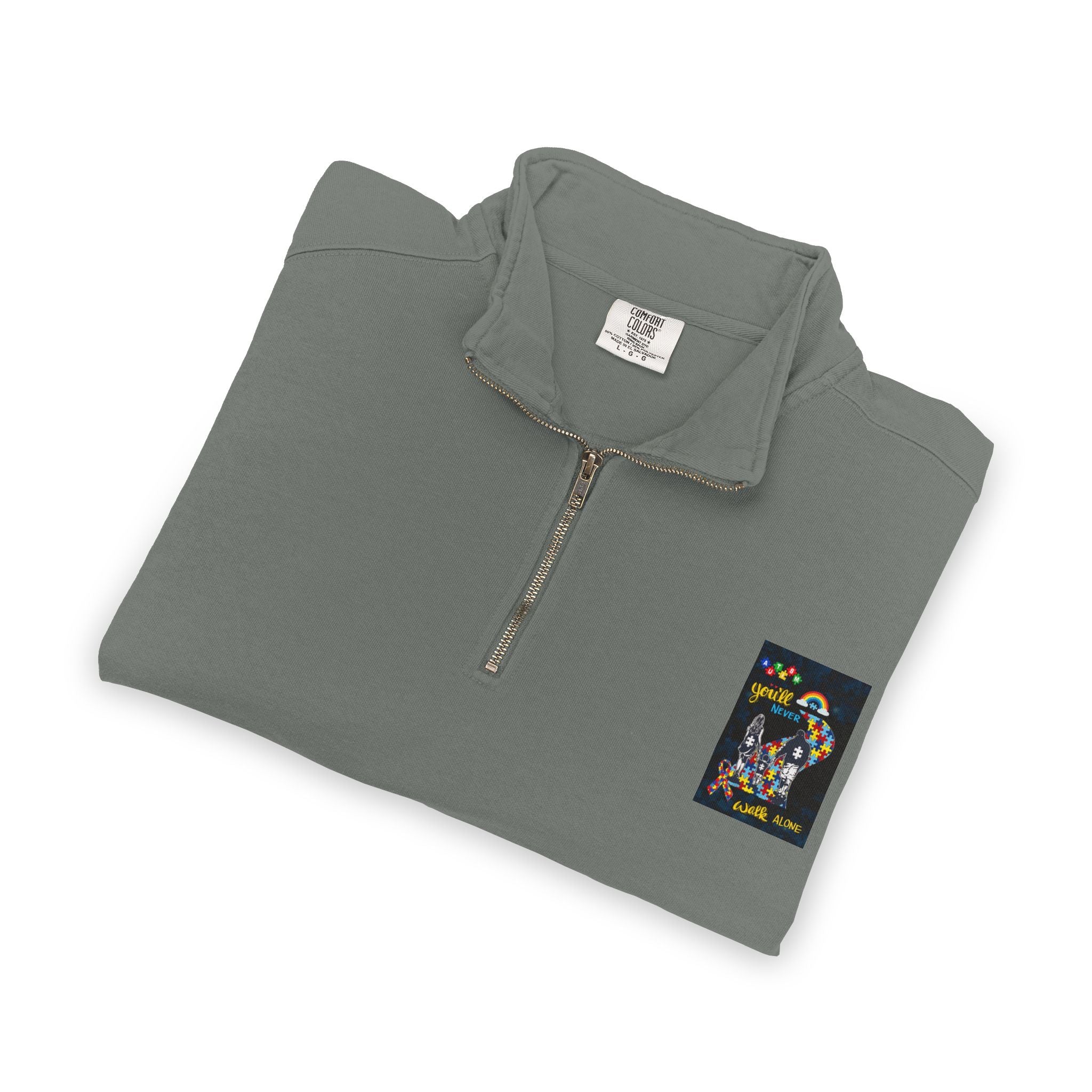 Unisex Adult Quarter-Zip Sweatshirt
