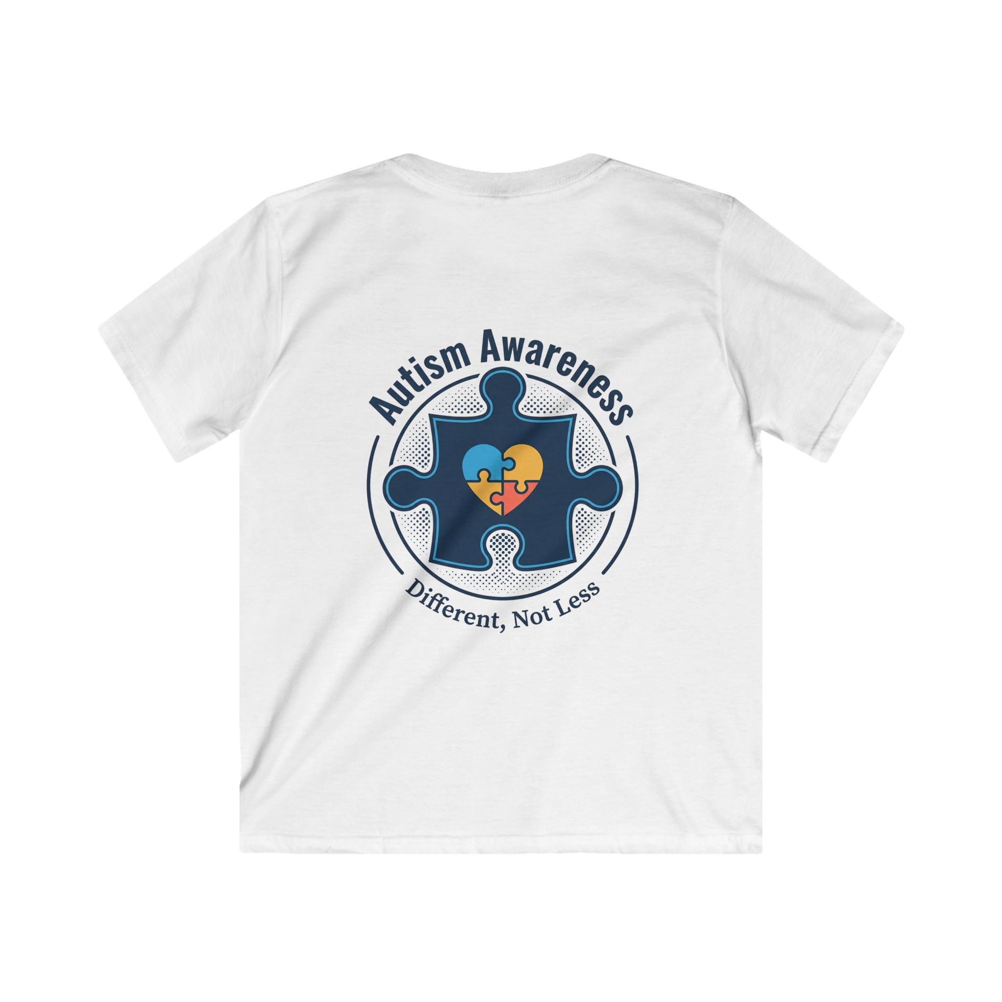 Kids T-Shirt — Autism Awareness "Speech Comes in Many Forms" (Different Not Less)