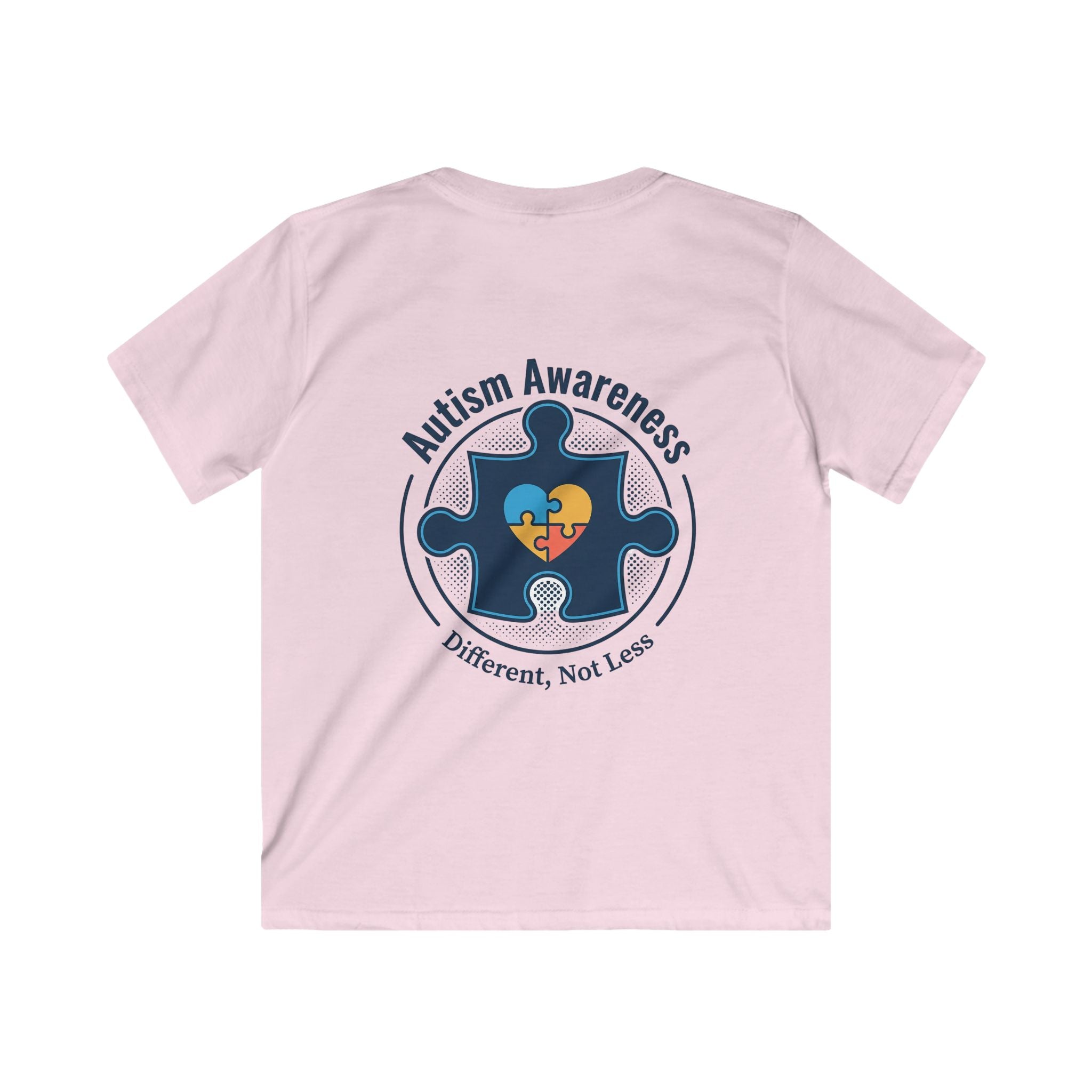 Kids T-Shirt — Autism Awareness "Speech Comes in Many Forms" (Different Not Less)
