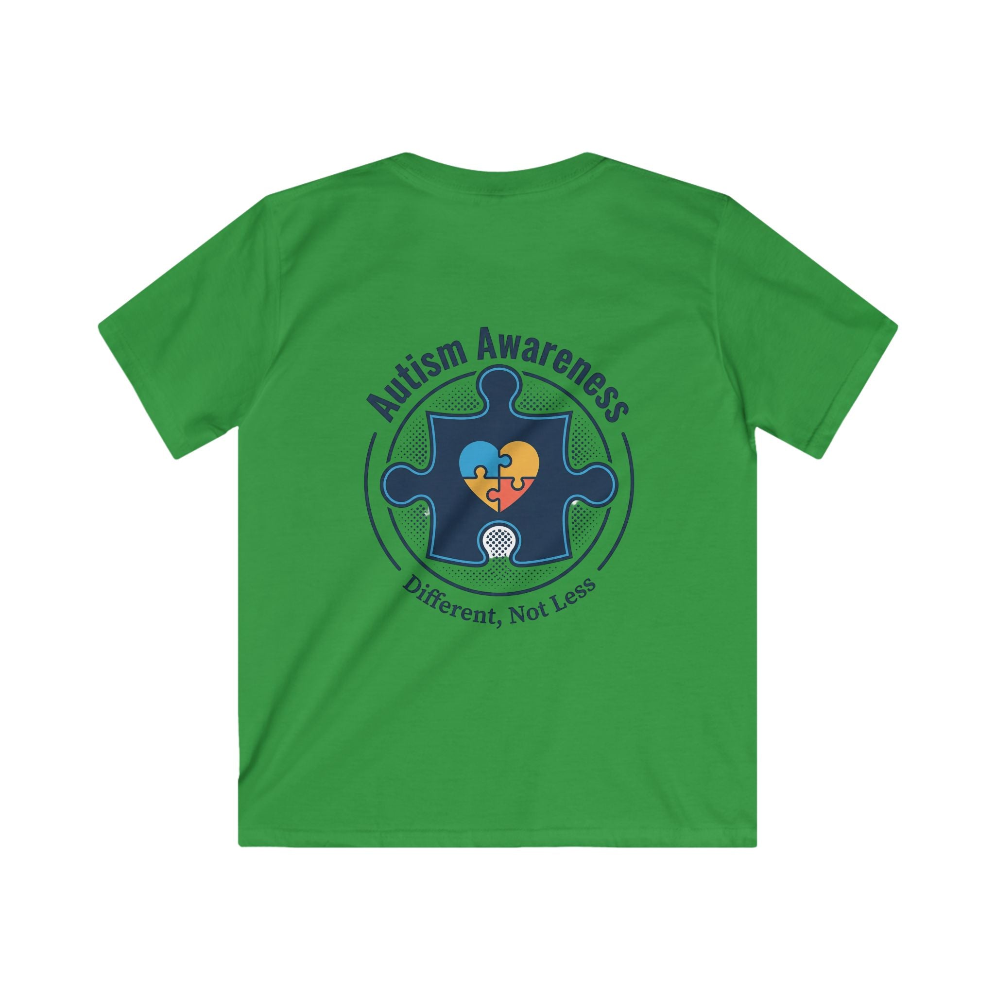 Kids T-Shirt — Autism Awareness "Speech Comes in Many Forms" (Different Not Less)