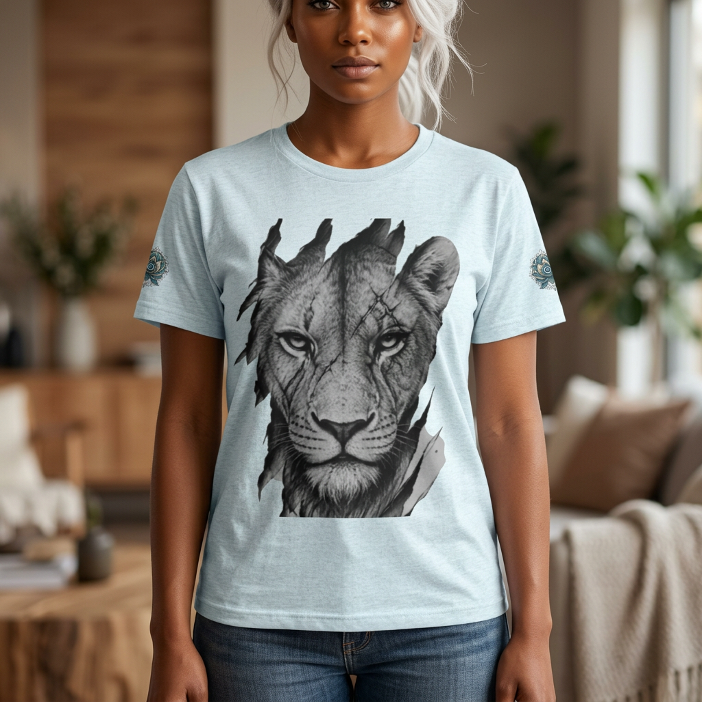 Lioness Strength Tee — Inspirational Scar Quote T-Shirt