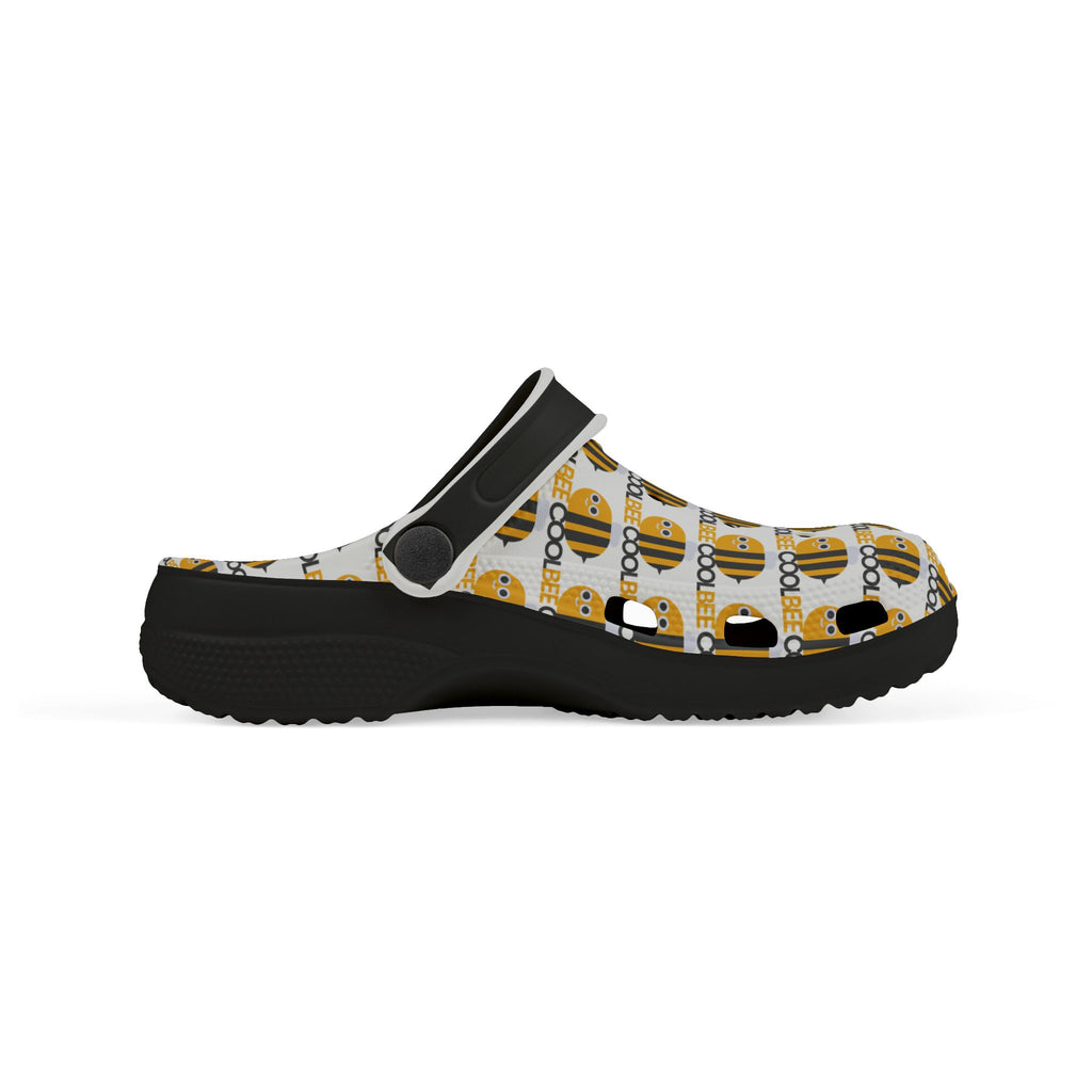 Kids Bee Pattern Clogs - "Cool Bee" EVA Foam Slip-Ons