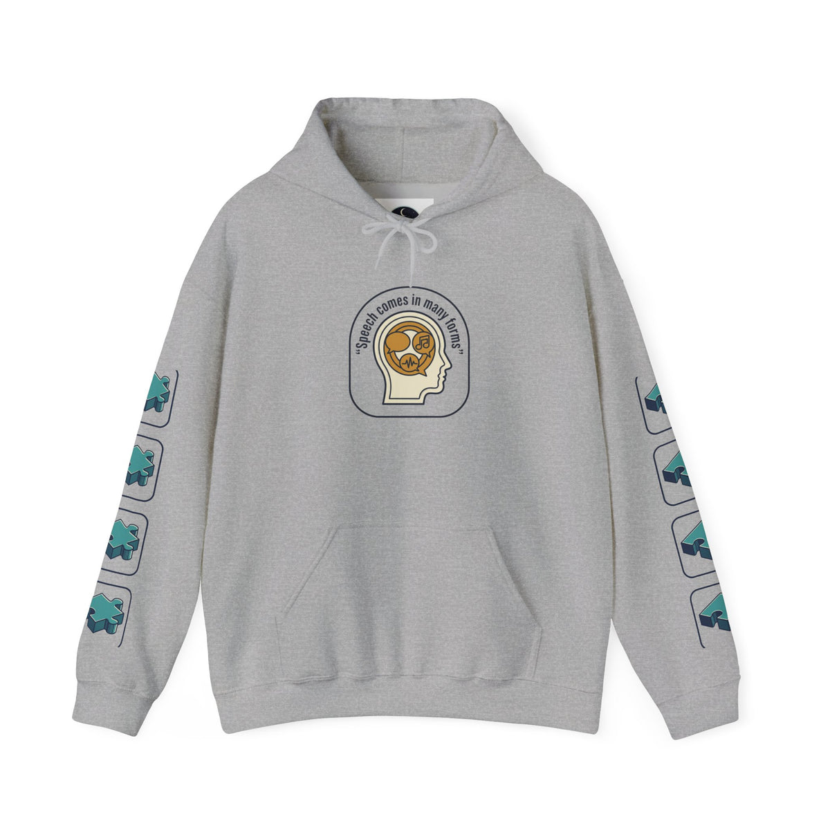 Autism Awareness Hoodie — "Just Listen" Communication Matters Sweatshirt