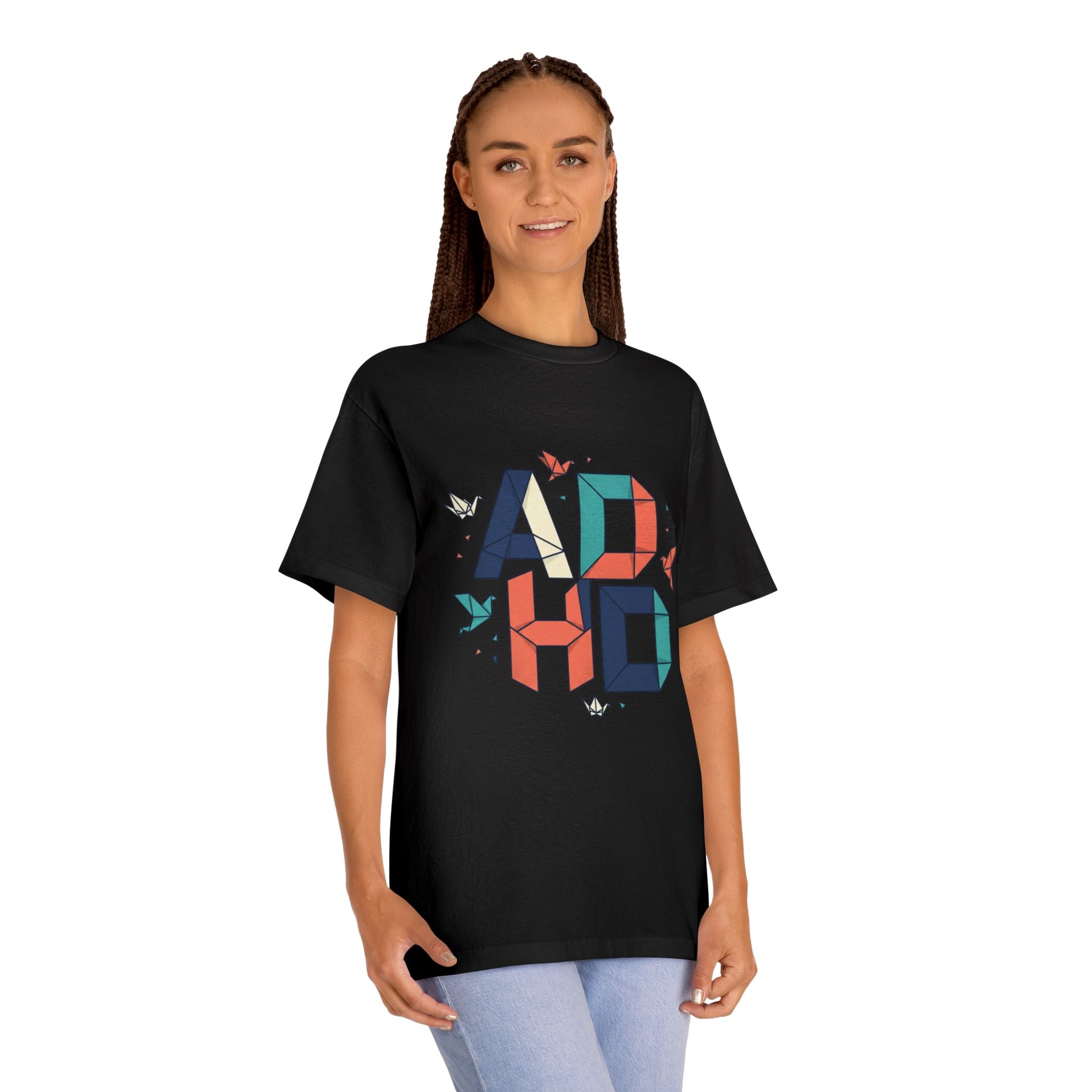 ADHD Awareness T-Shirt — "Be Patient and Repeat Yourself" Inspirational Tee