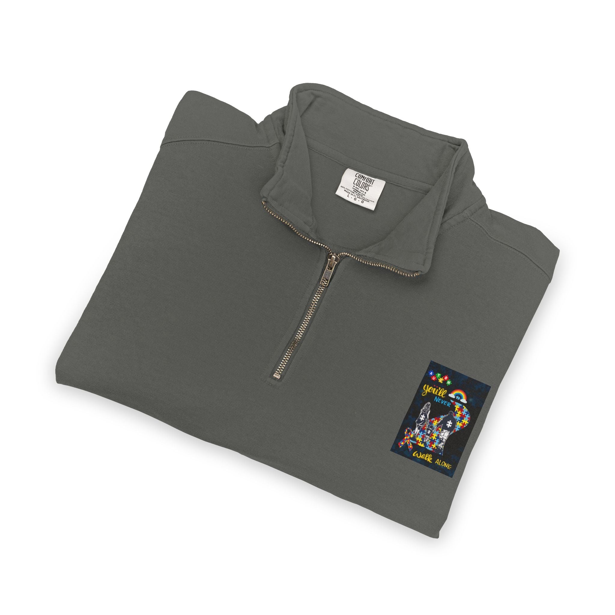 Unisex Adult Quarter-Zip Sweatshirt