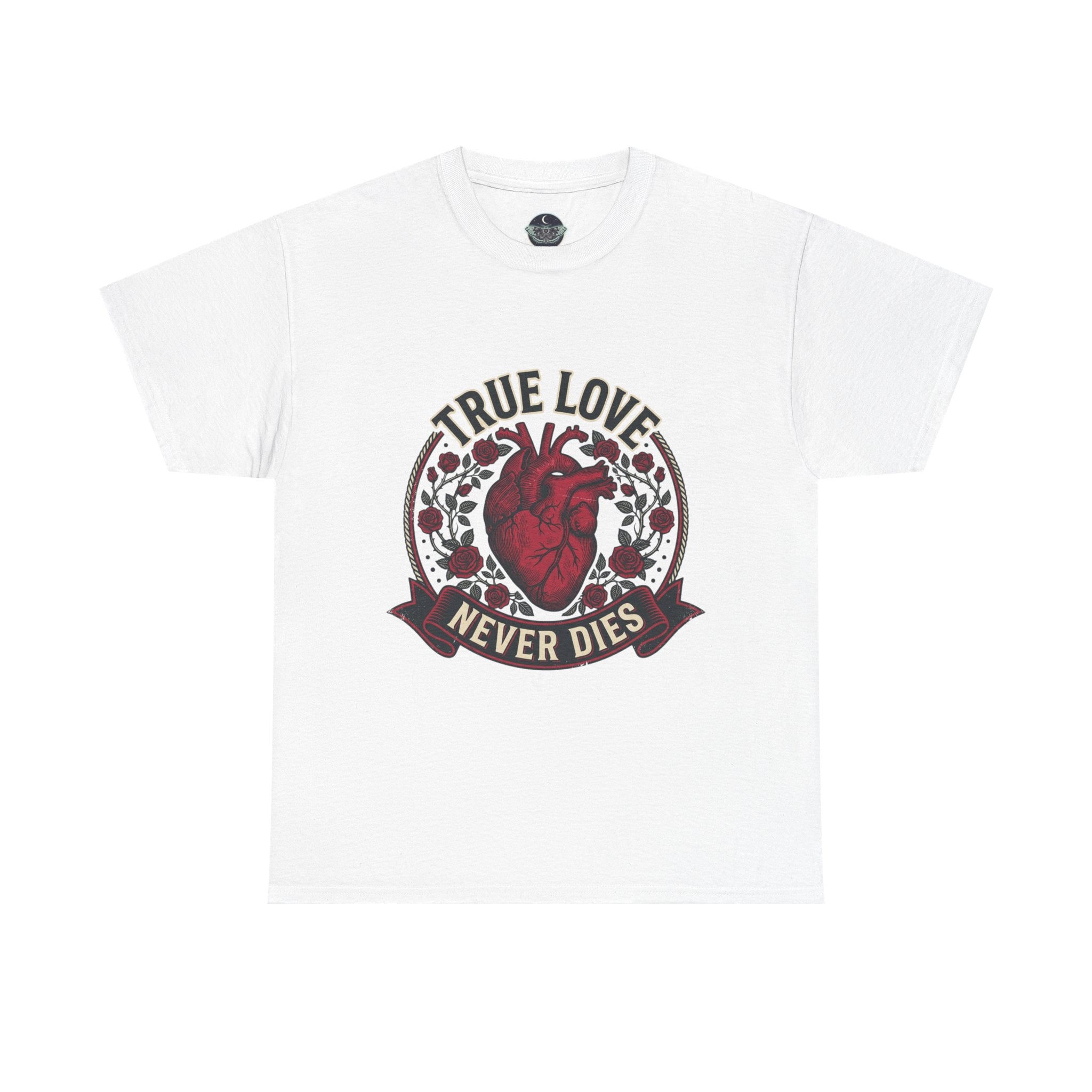 True Love Never Dies Tee — "Holding On Is So Much More Painful Than Letting Go" Vintage Graphic T-Shirt