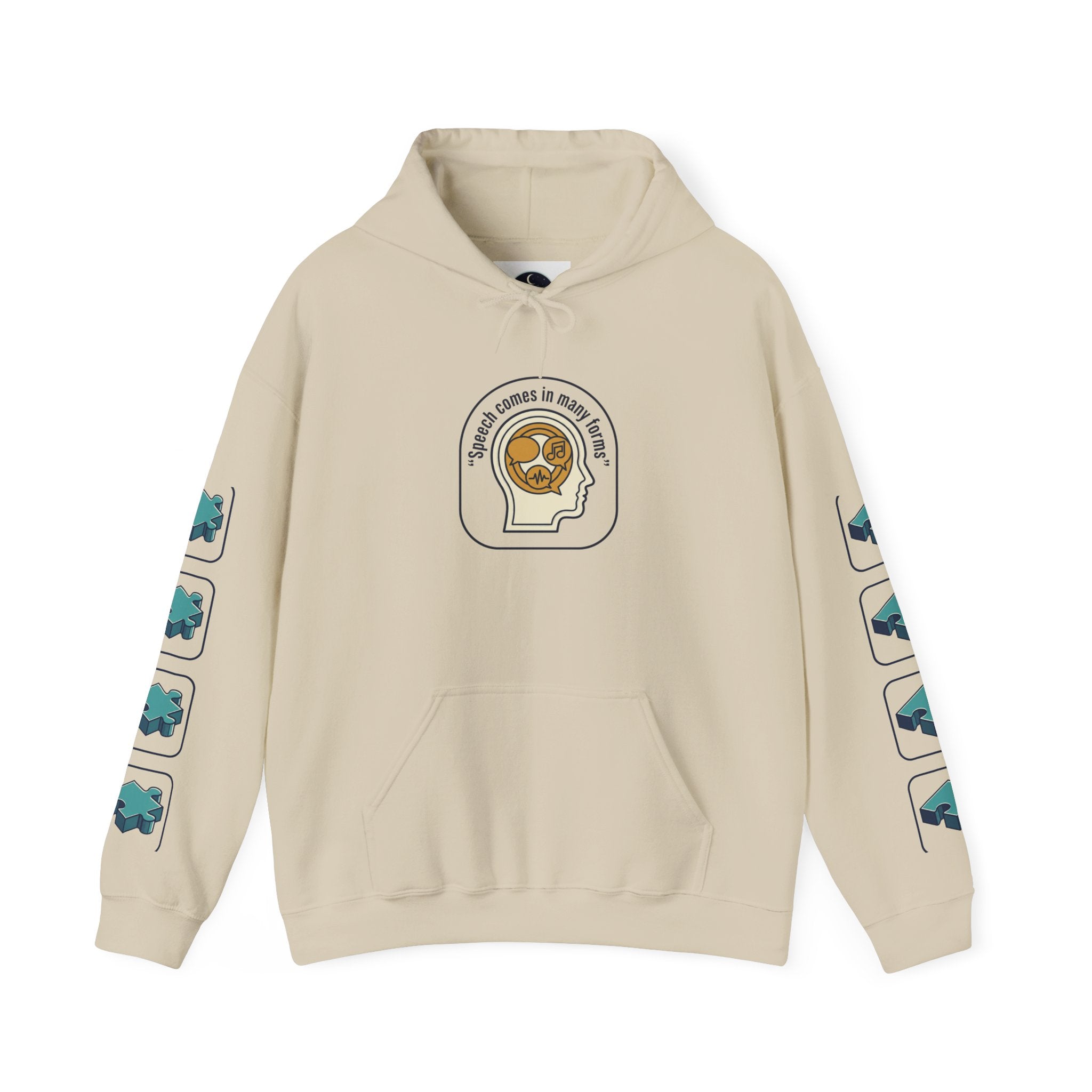 Autism Awareness Hoodie — "Just Listen" Communication Matters Sweatshirt