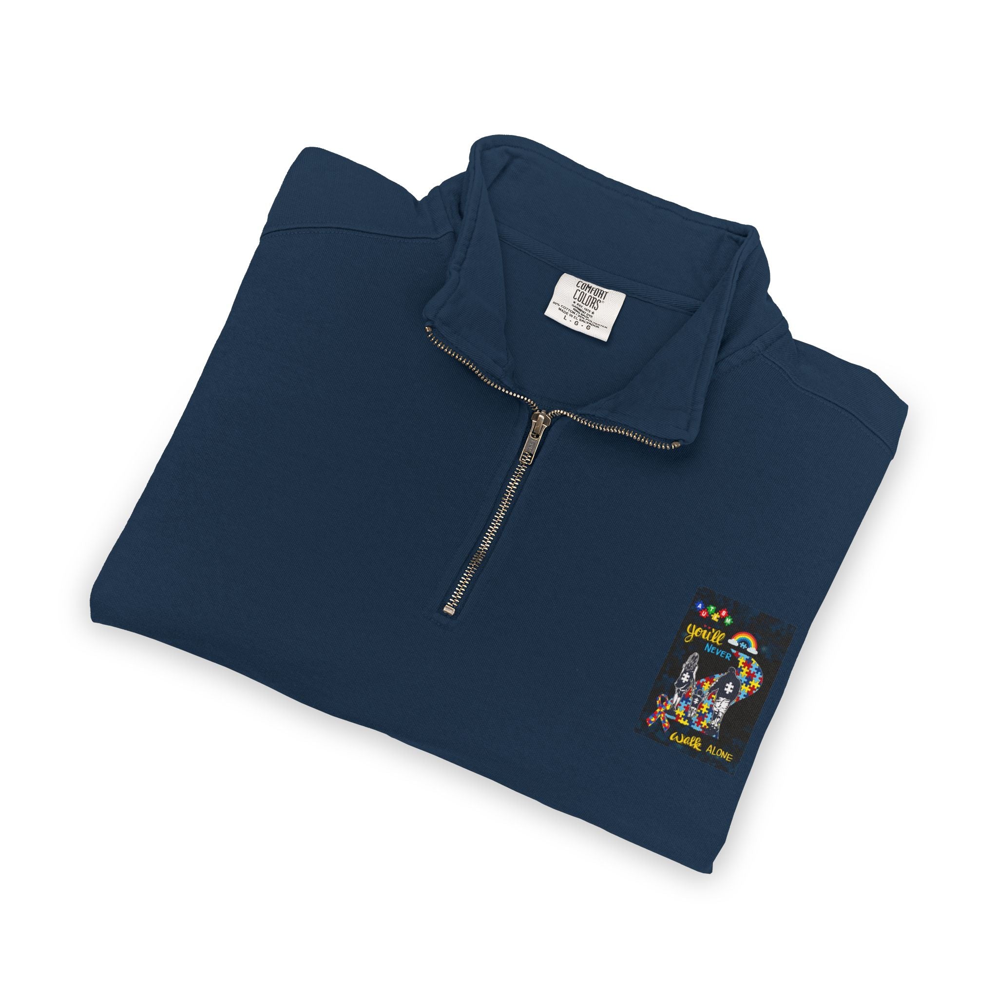 Unisex Adult Quarter-Zip Sweatshirt