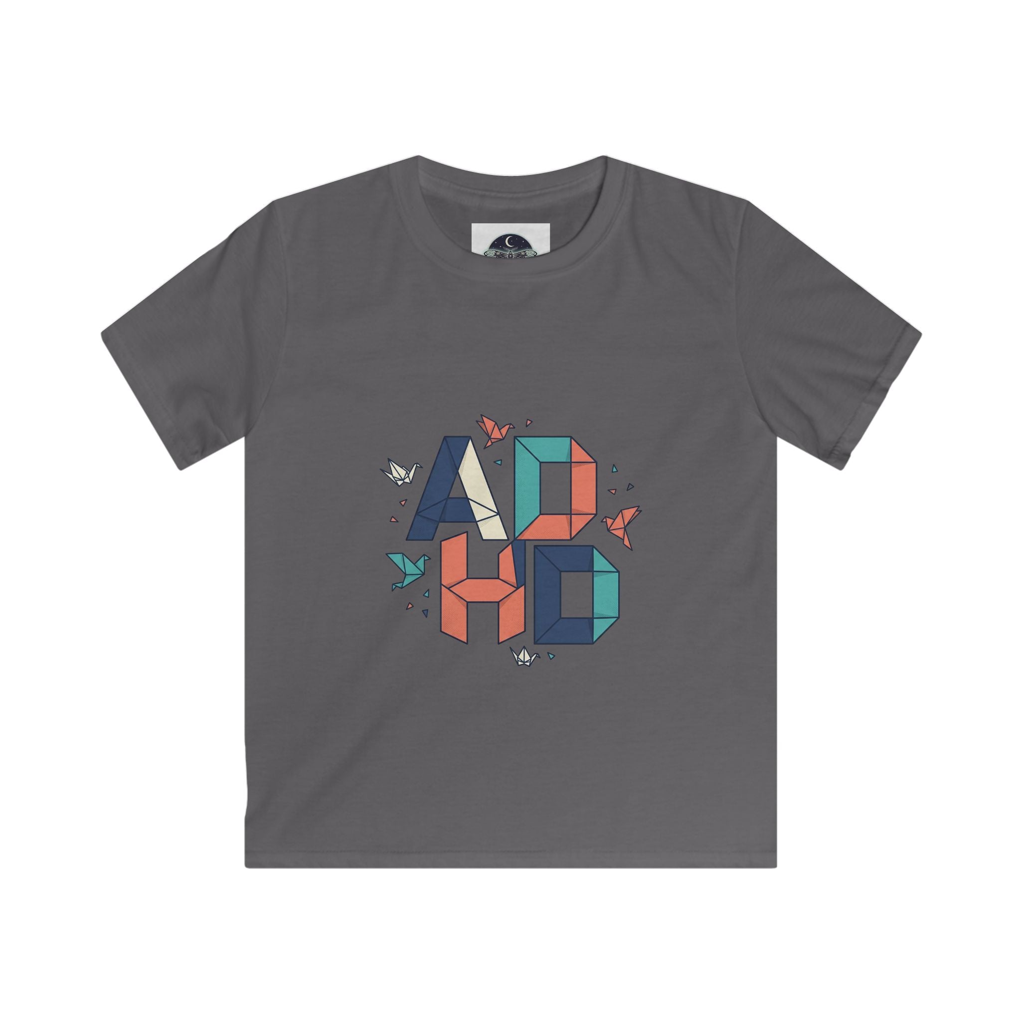 Kids ADHD Awareness Tee — 'Be Patient and Repeat Yourself' Kids T-Shirt