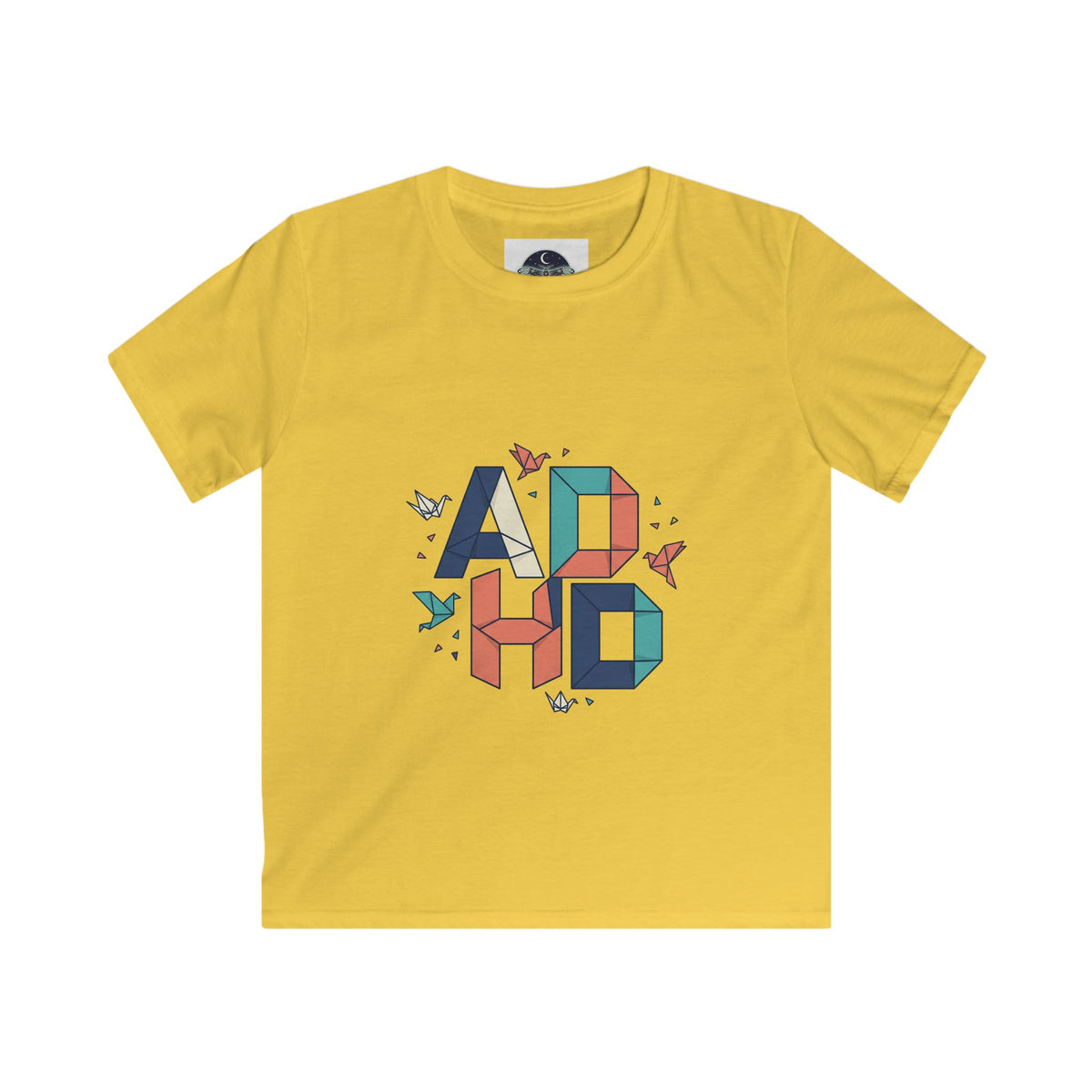 Kids ADHD Awareness Tee — 'Be Patient and Repeat Yourself' Kids T-Shirt
