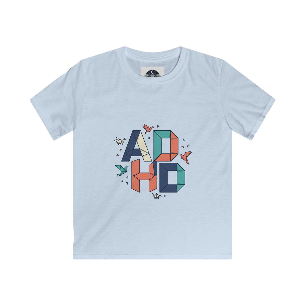 Kids ADHD Awareness Tee — 'Be Patient and Repeat Yourself' Kids T-Shirt
