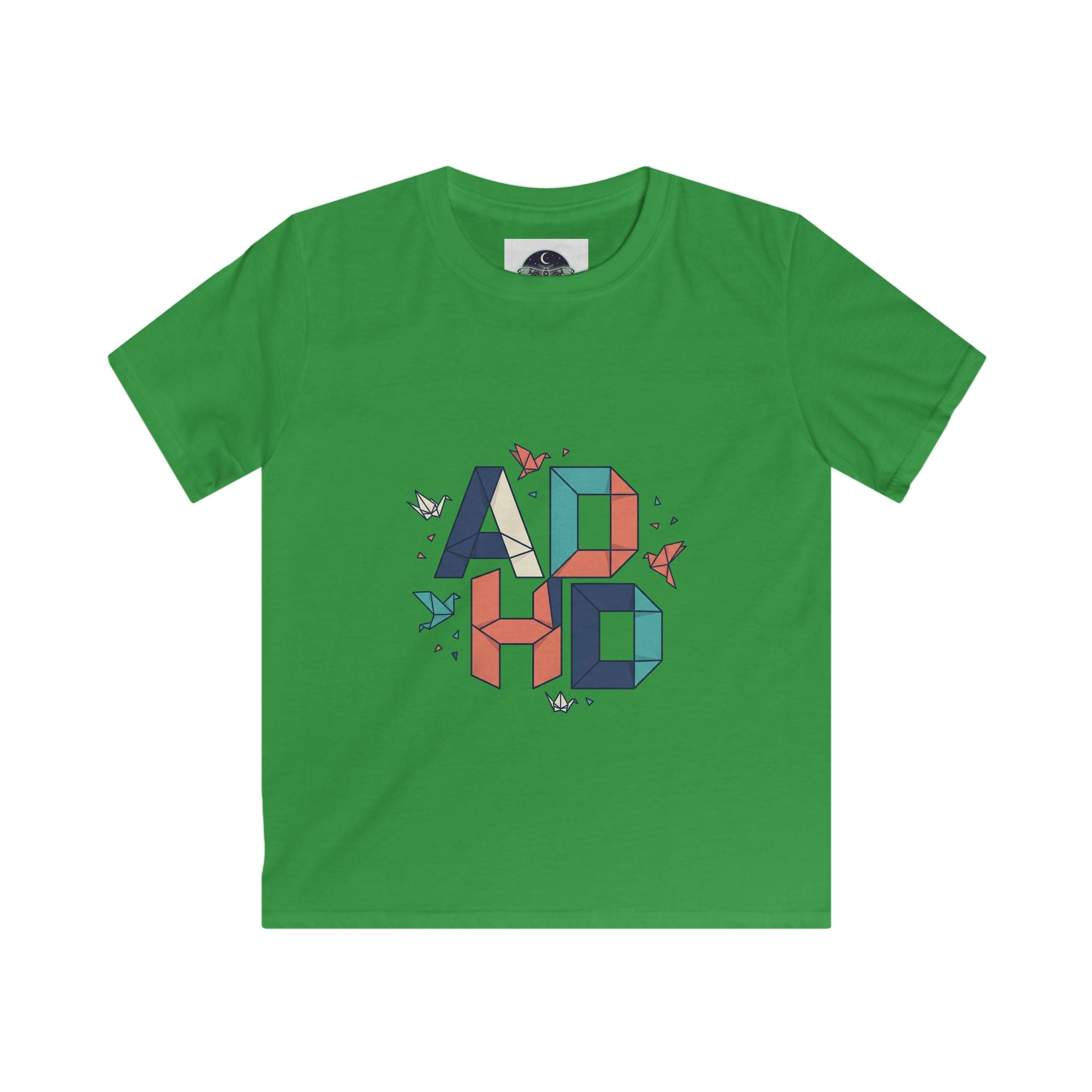 Kids ADHD Awareness Tee — 'Be Patient and Repeat Yourself' Kids T-Shirt