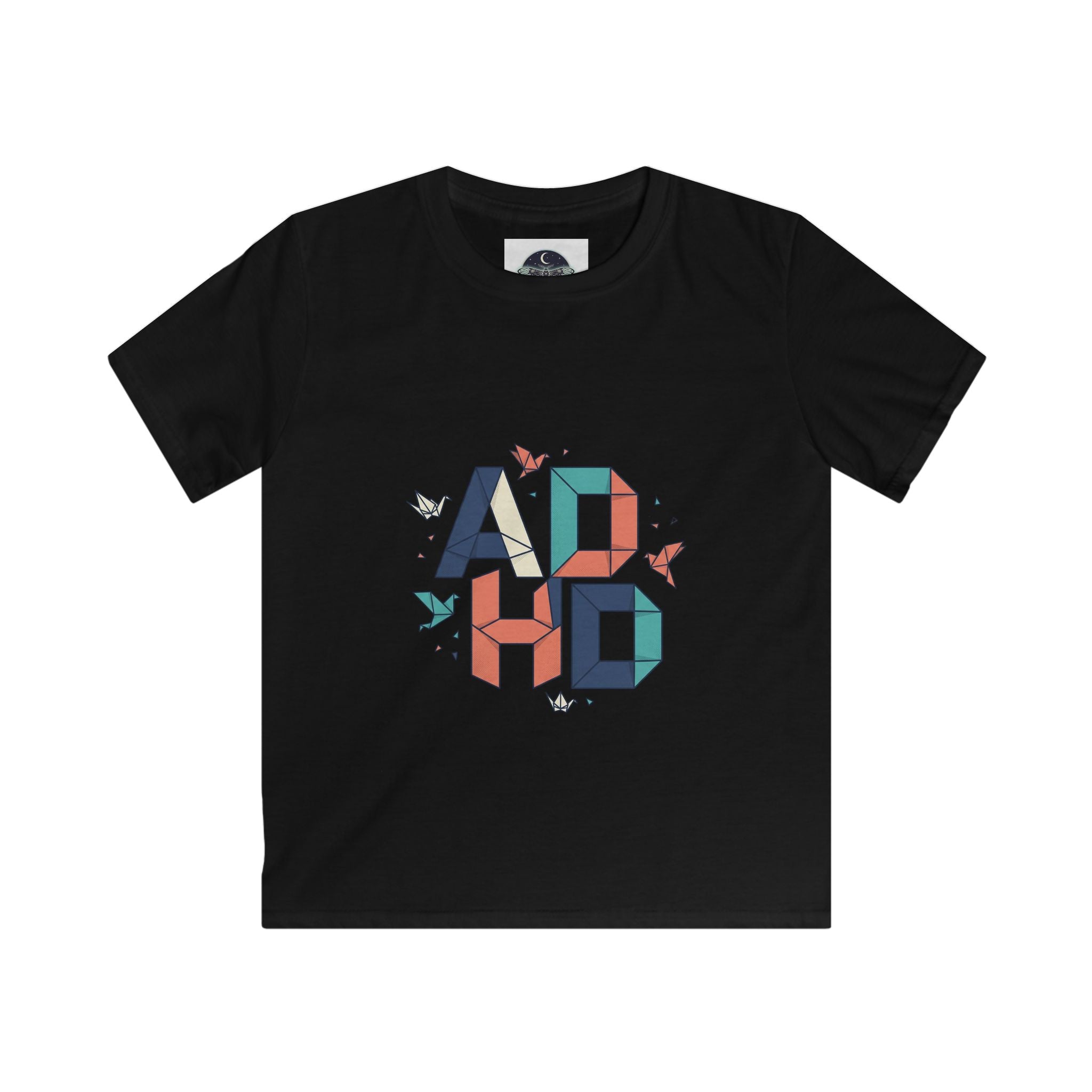 Kids ADHD Awareness Tee — 'Be Patient and Repeat Yourself' Kids T-Shirt