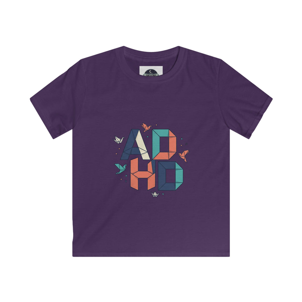 Kids ADHD Awareness Tee — 'Be Patient and Repeat Yourself' Kids T-Shirt