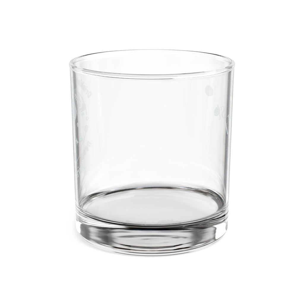 Engraved Whiskey Glass 10.5oz — “Till the Last Drop” Cocktail Silhouette Gift