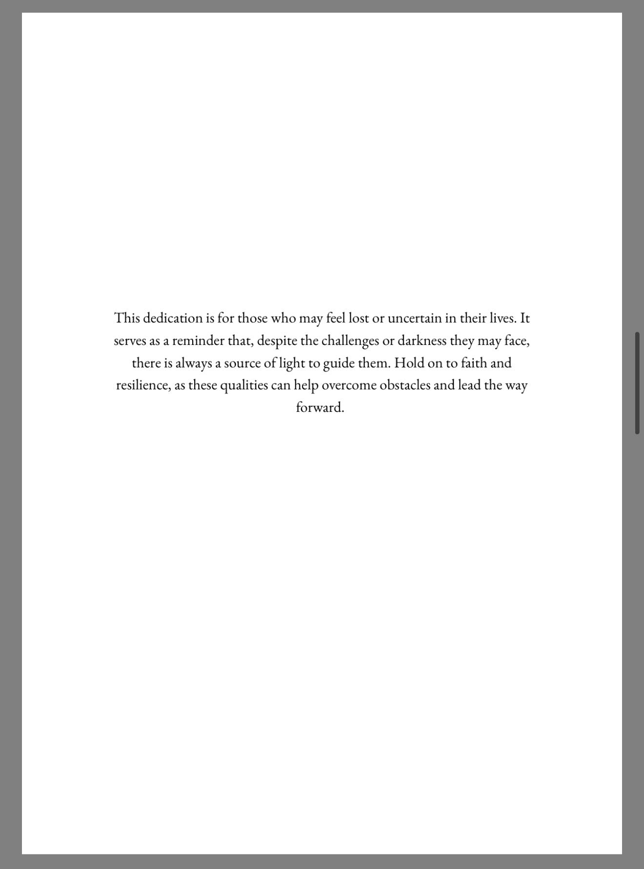 Breath between Wounds