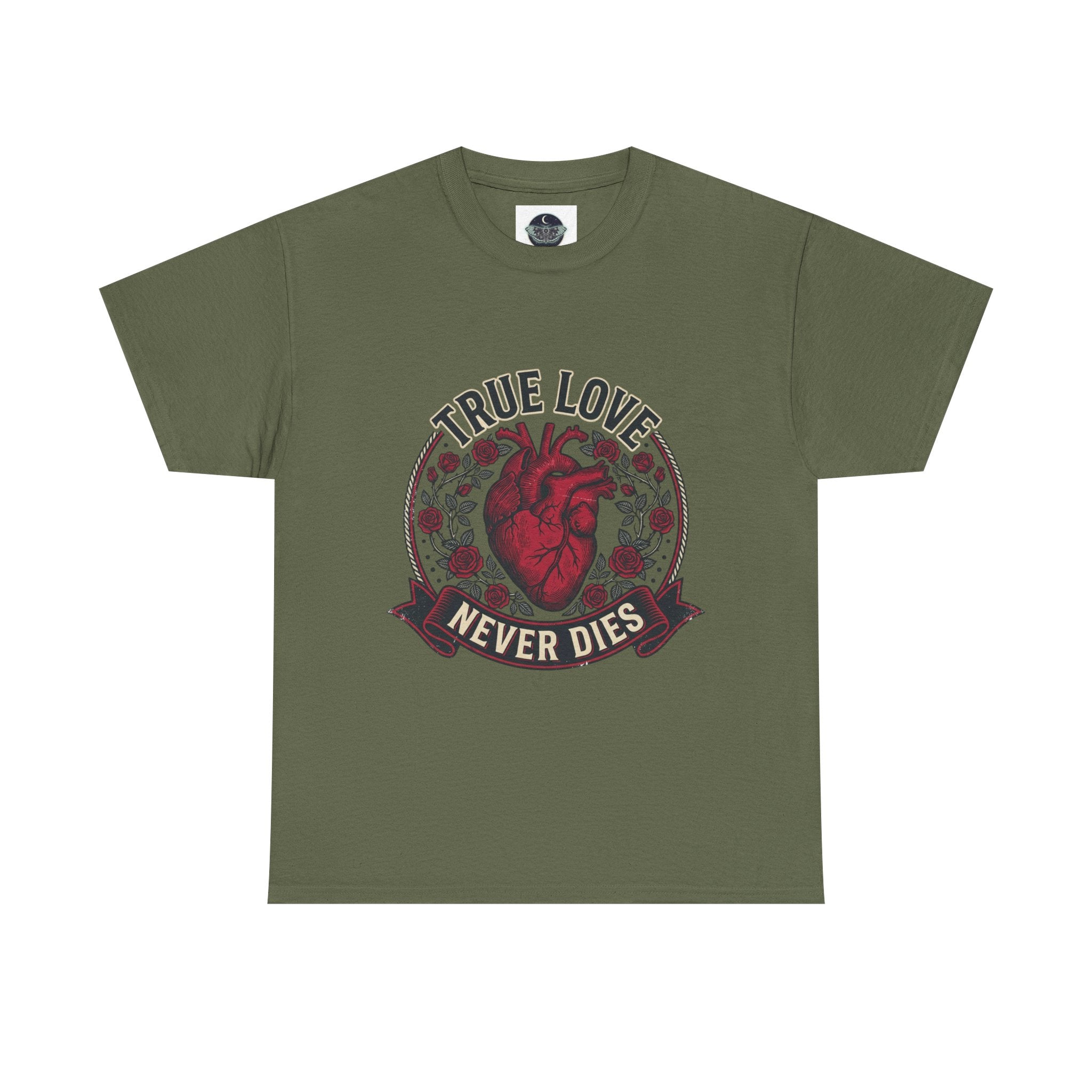 True Love Never Dies Tee — "Holding On Is So Much More Painful Than Letting Go" Vintage Graphic T-Shirt