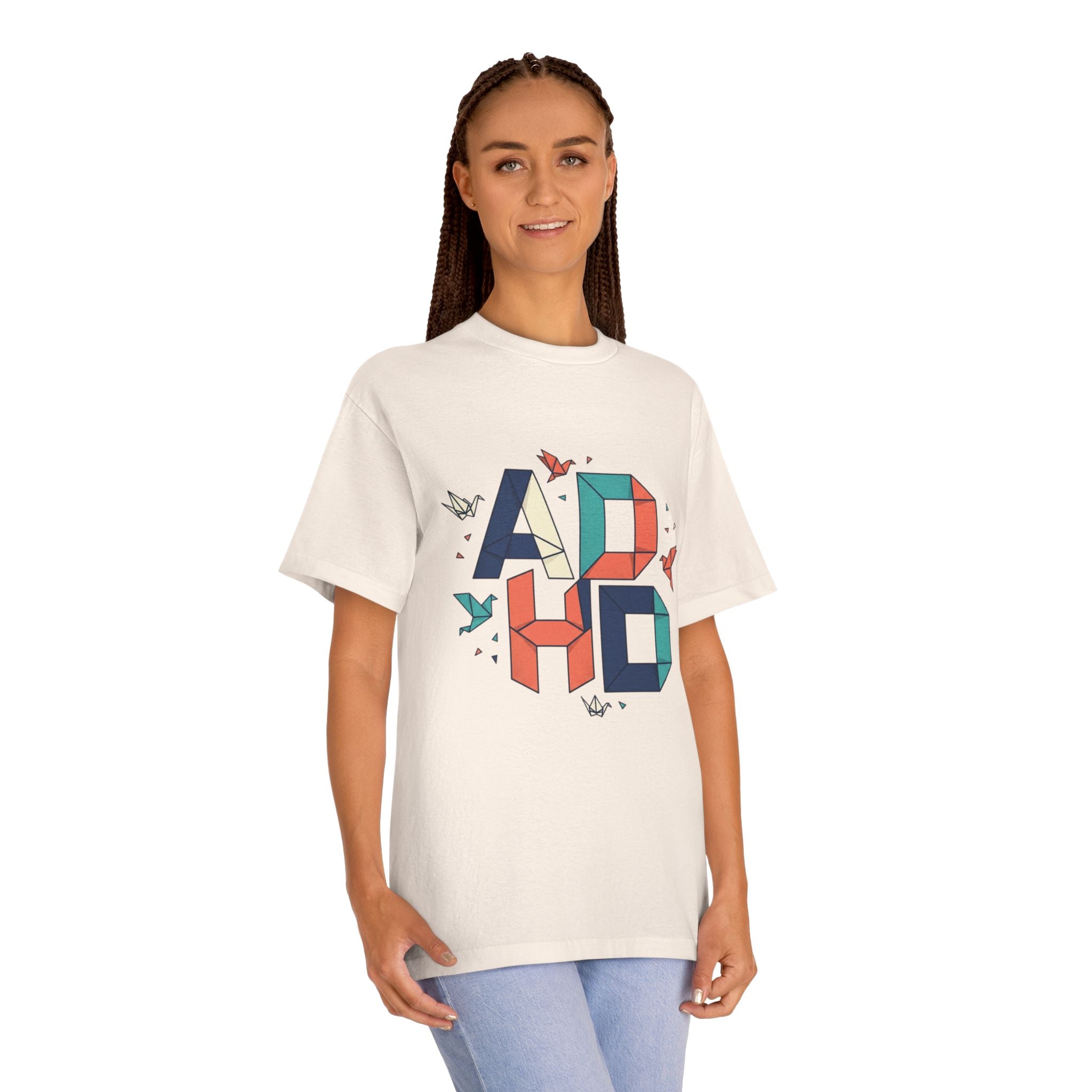 ADHD Awareness T-Shirt — "Be Patient and Repeat Yourself" Inspirational Tee