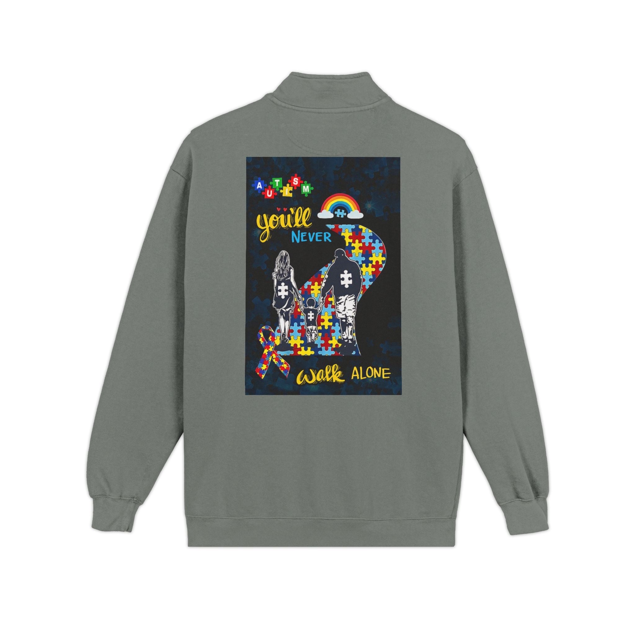 Unisex Adult Quarter-Zip Sweatshirt