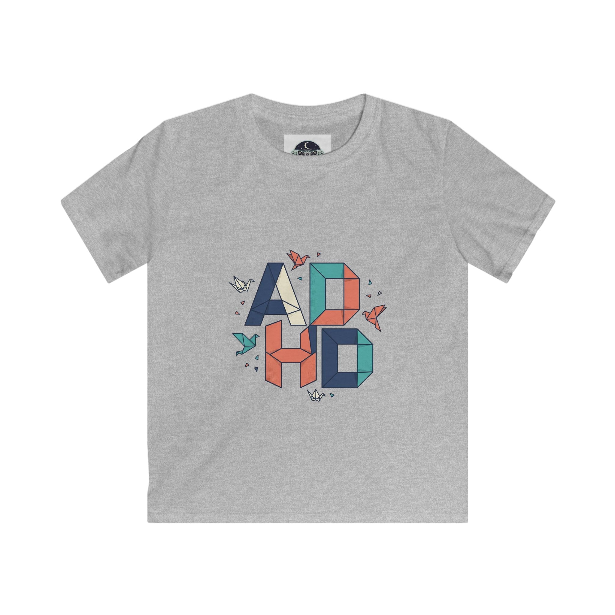 Kids ADHD Awareness Tee — 'Be Patient and Repeat Yourself' Kids T-Shirt