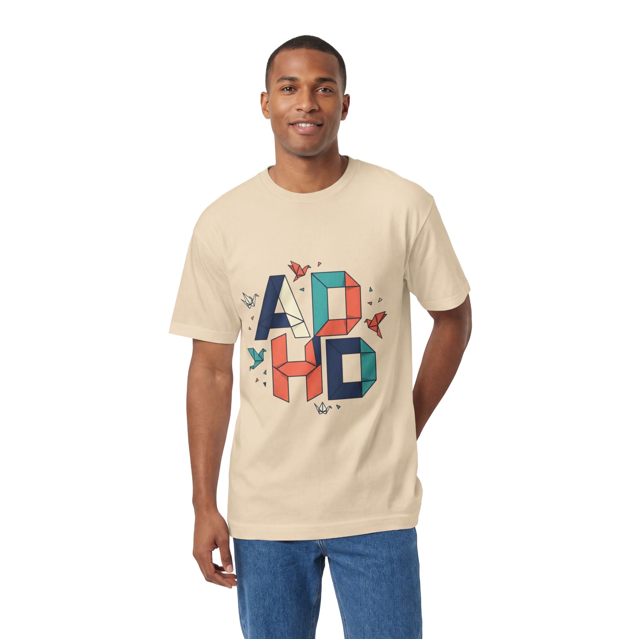 ADHD Awareness T-Shirt — "Be Patient and Repeat Yourself" Inspirational Tee