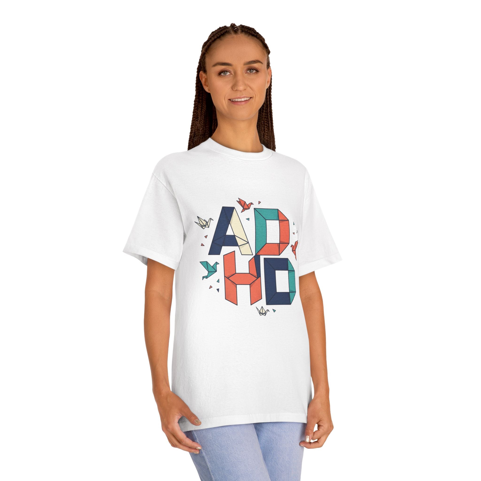 ADHD Awareness T-Shirt — "Be Patient and Repeat Yourself" Inspirational Tee