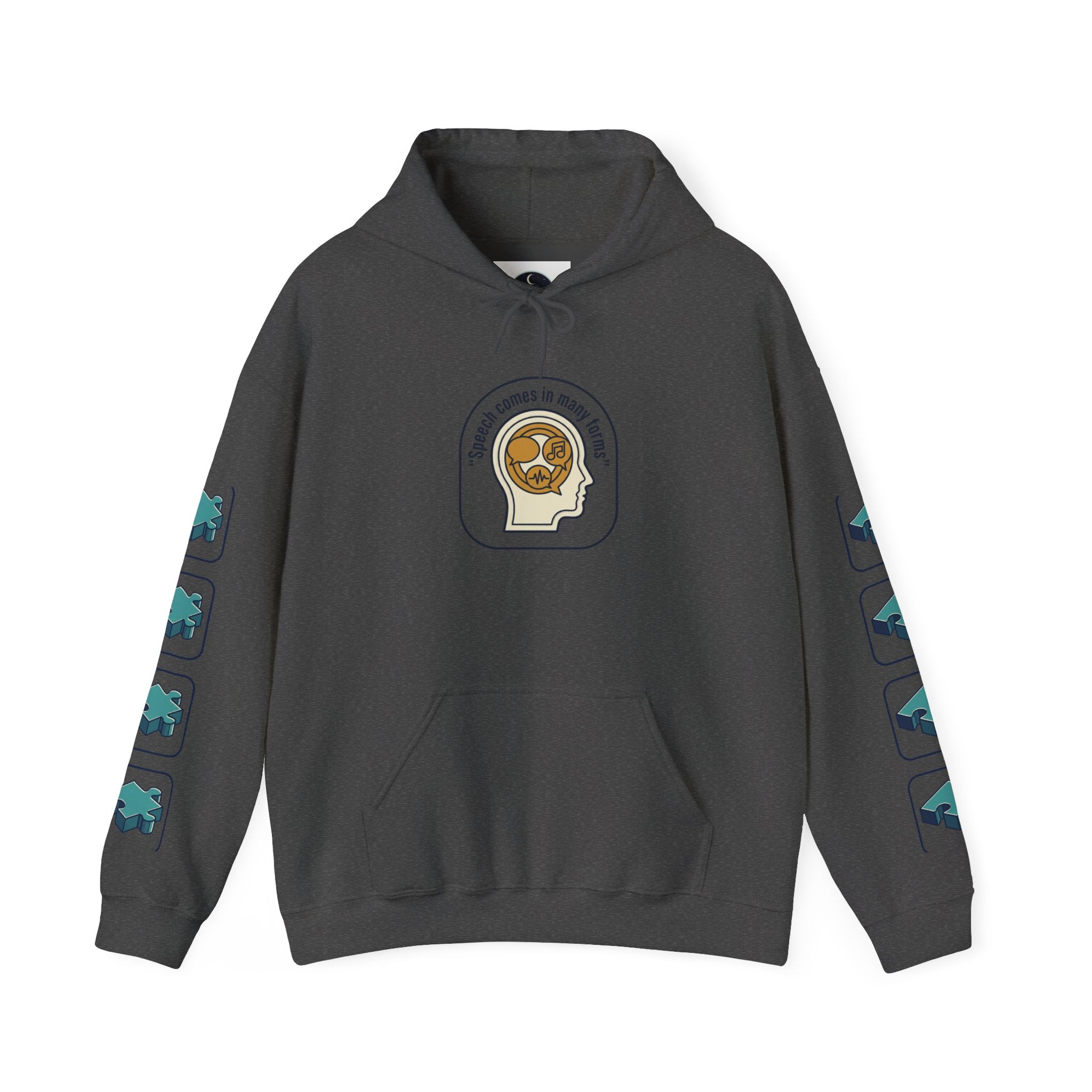 Autism Awareness Hoodie — "Just Listen" Communication Matters Sweatshirt