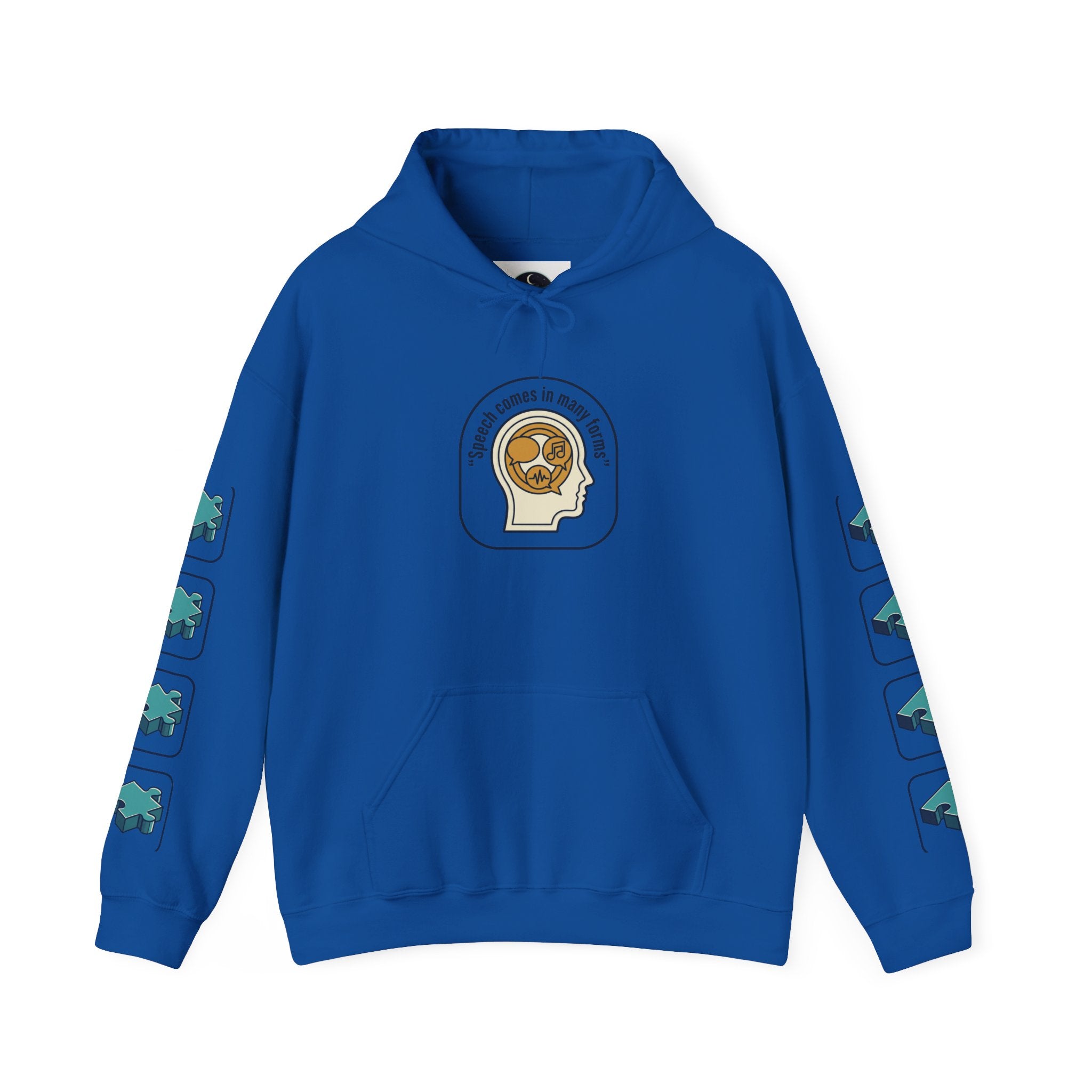 Autism Awareness Hoodie — "Just Listen" Communication Matters Sweatshirt