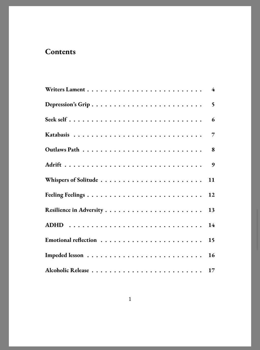 Breath between Wounds