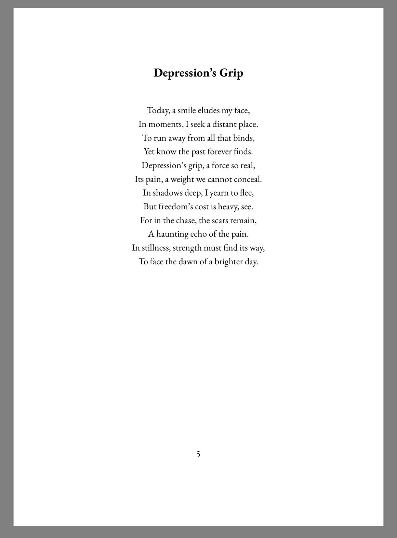 Breath between Wounds